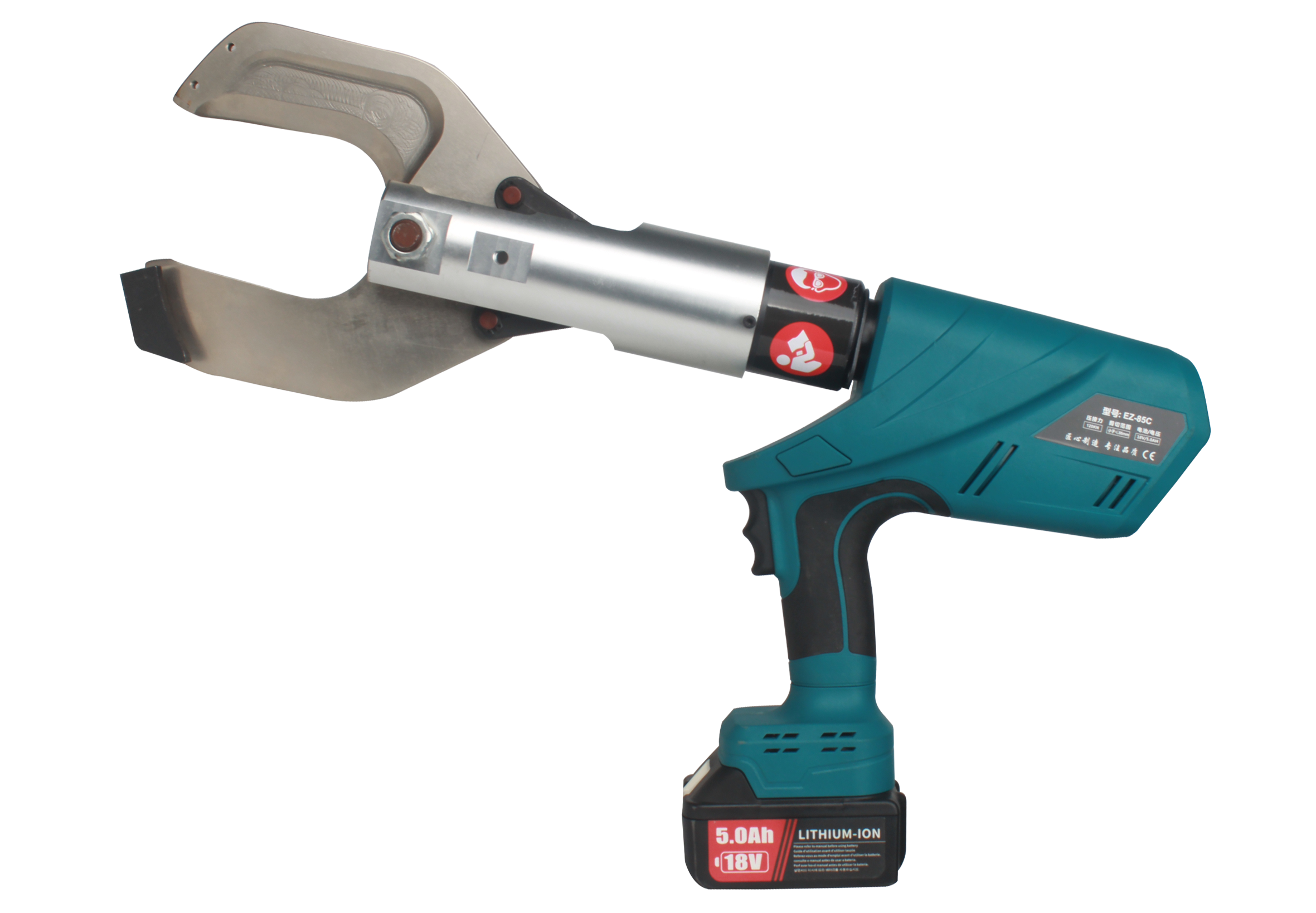 EZ-85C Battery Powered Hydraulic Cable Cutter For Cutting Copper Aluminum Armored Cables