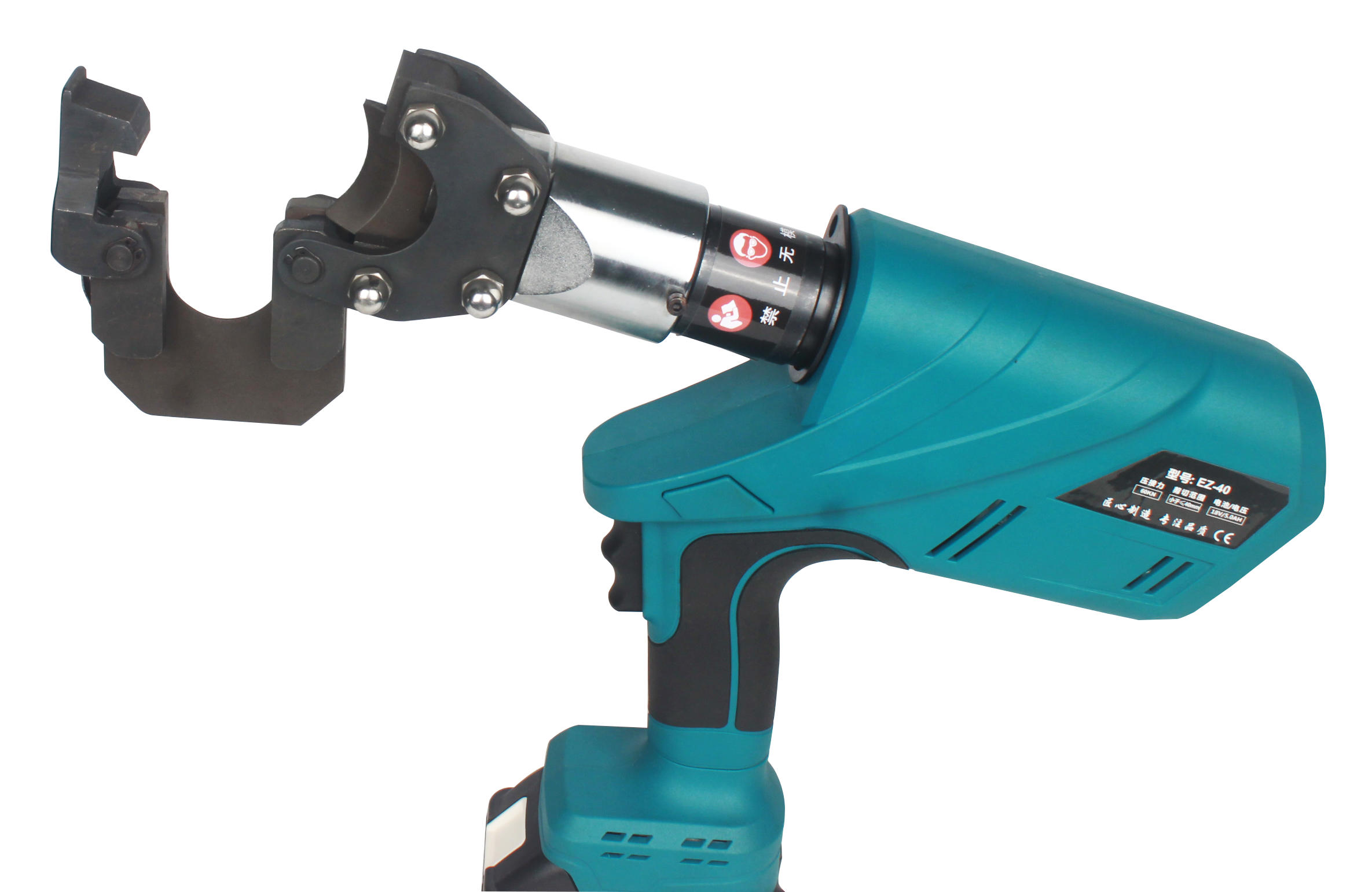 EZ-40 Battery Powered Hydraulic Cable Cutter For Cutting Copper Aluminum Armored Cables